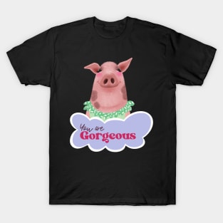 Cute pig sticker T-Shirt